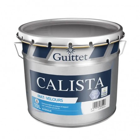 CALISTA MAT VEL BLANC GUP 10L GUITTET